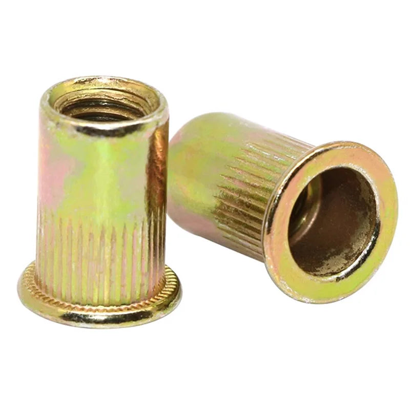 Brass Blind Rivet Hex Coupling Nut M6 M16 10mm Rivet Self Threading Panel Nut Cordless Custom Direct Selling Stainless Steel 