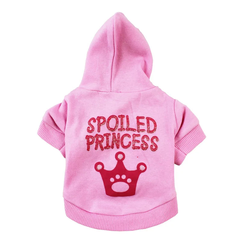 Factory Wholesale Custom Hooded Pet Cotton Knitted Dog Sweaters Clothes
