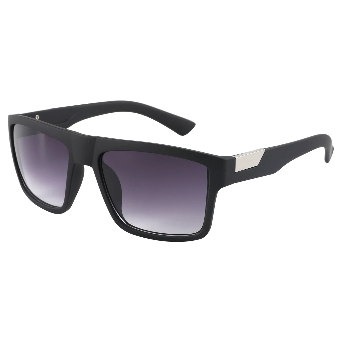 New Men's Sunglasses Dazzling square Frame Personality Sunglasses Europe and the United States Outdoor Full Frame Riding Glas