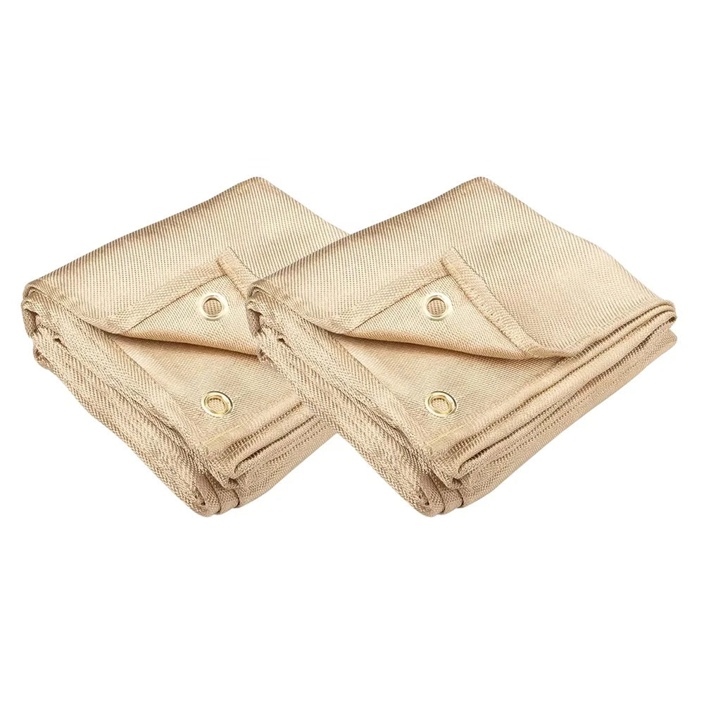Protective Mat Insulation Pad Heat Resistant Flame Retardant Fireproof Welding Blanket 100% Fiberglass 1.2M*1.8M 800-1100C BS