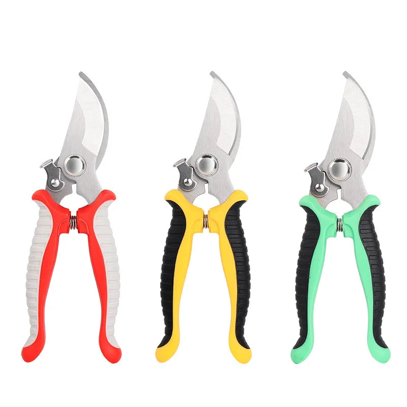 Professional Stainless Steel Pruning Shears Multi-Purpose Garden Scissors for  Grafting Fruit Trees Heavy Duty Landscaping To