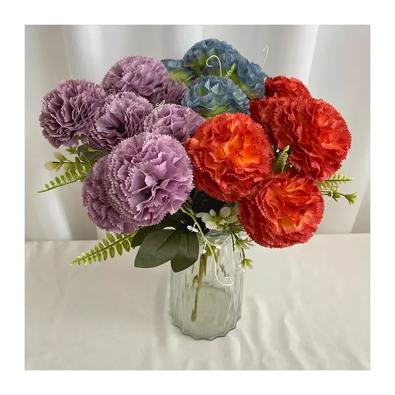7 Fork Kang Wang Hua Decoration Mariage Artificial Flowers Decorative