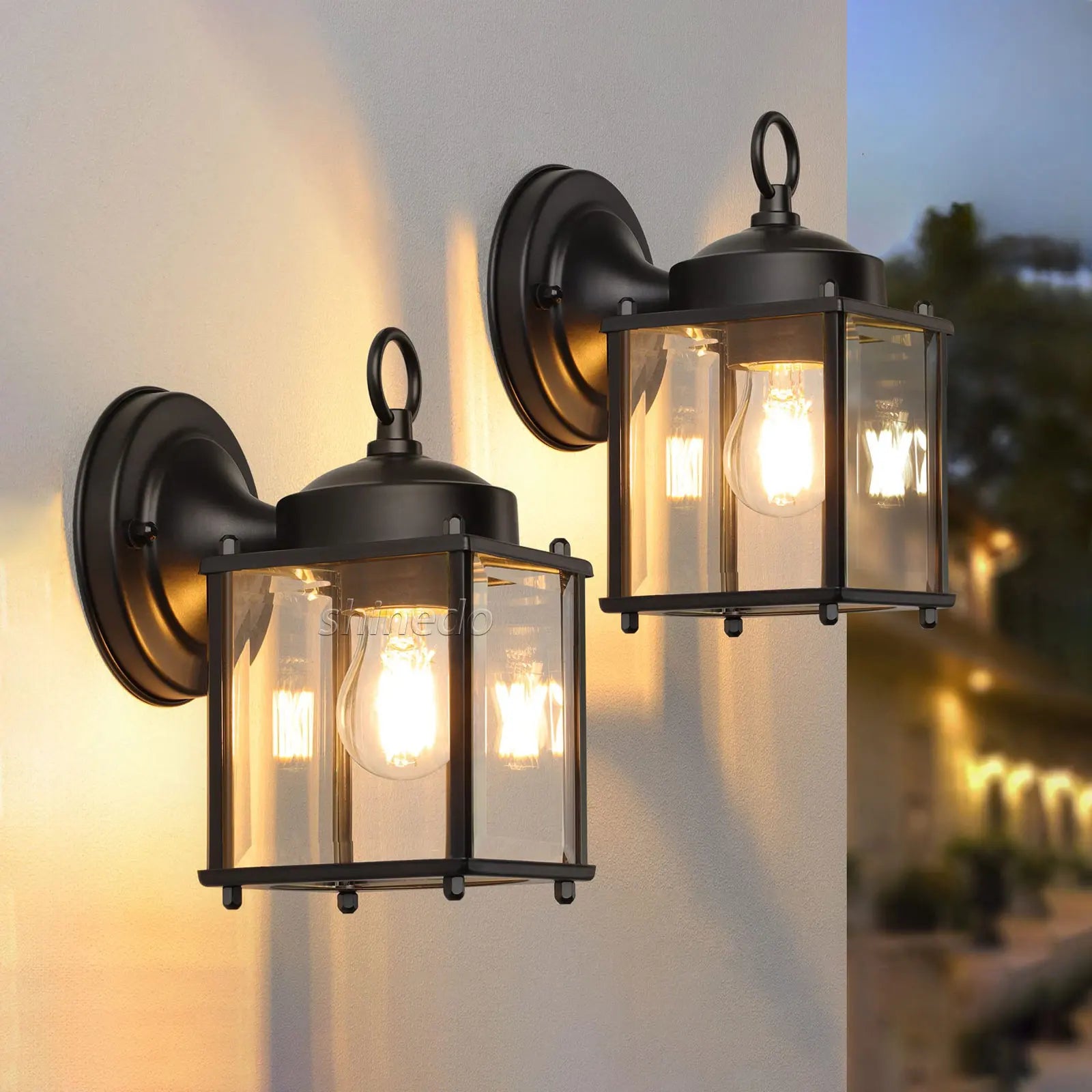 American European Modern Minimalist Garden Light Outdoor Balcony Lamp Waterproof Yard Light Wall Lamp Led for Corridor Lighti