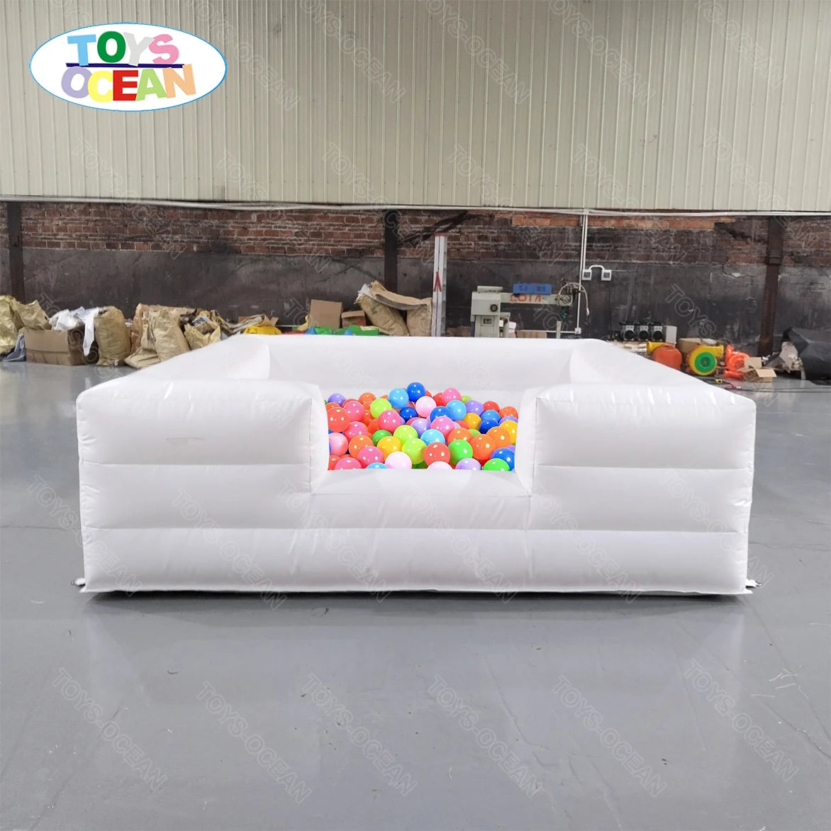 Portable Inflatable Ball Pit Kids Soft Play Equipment Indoor Play Soft square Ball Pit for Sale