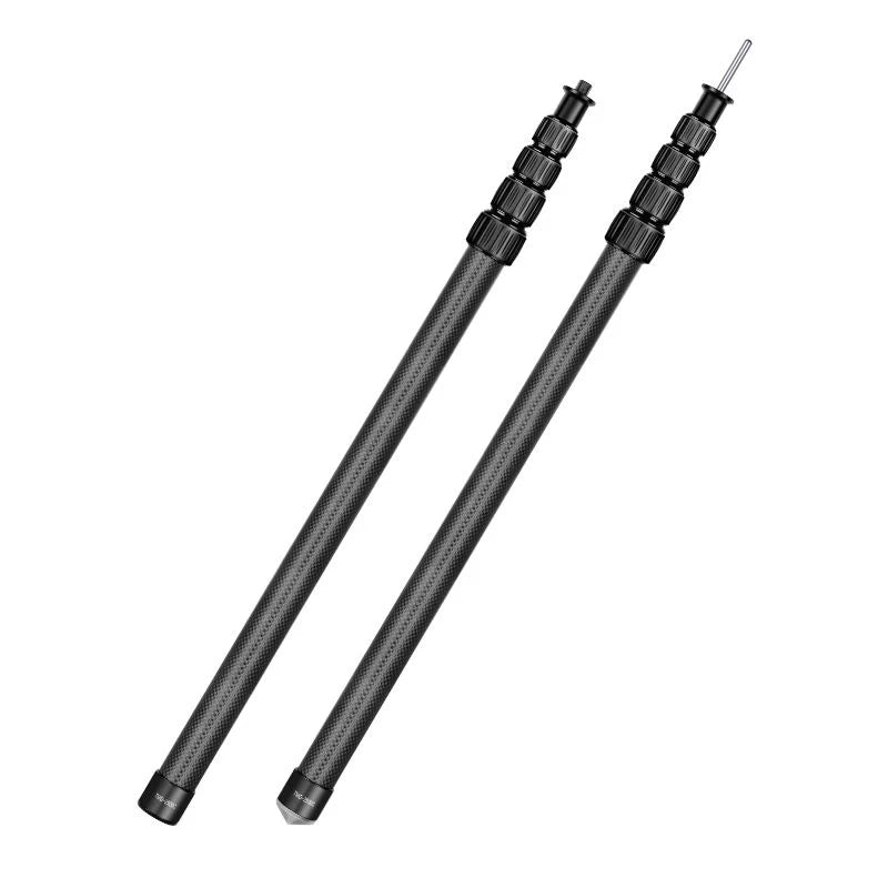 Lightweight Carbon Fiber Camping Tarp Pole-8 with Telescoping Design 66-250cm Adjustable Length