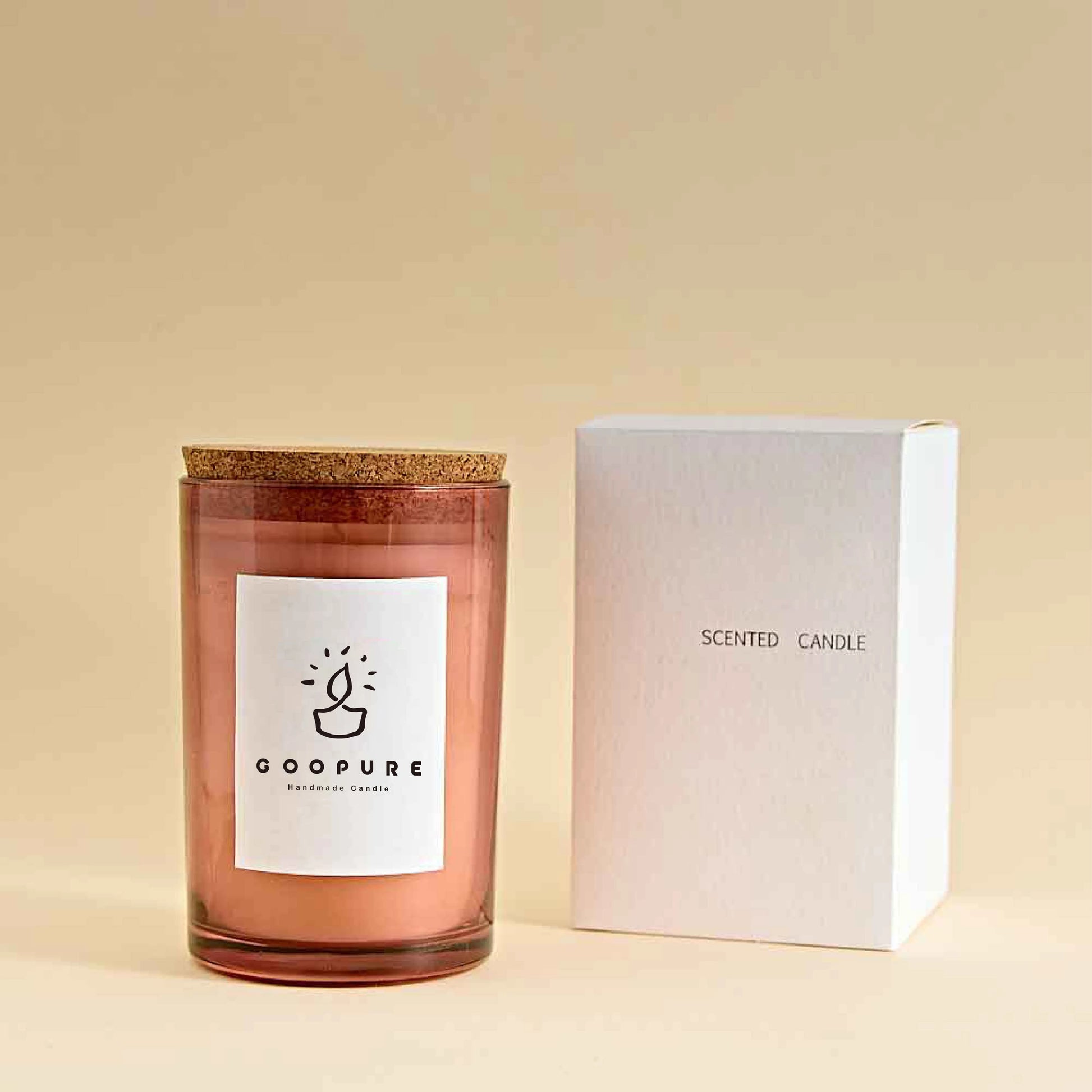 Luxury Big Candle Jars Personalized Home Decoration Aromatherapy Candle Container with Lid Recyclable