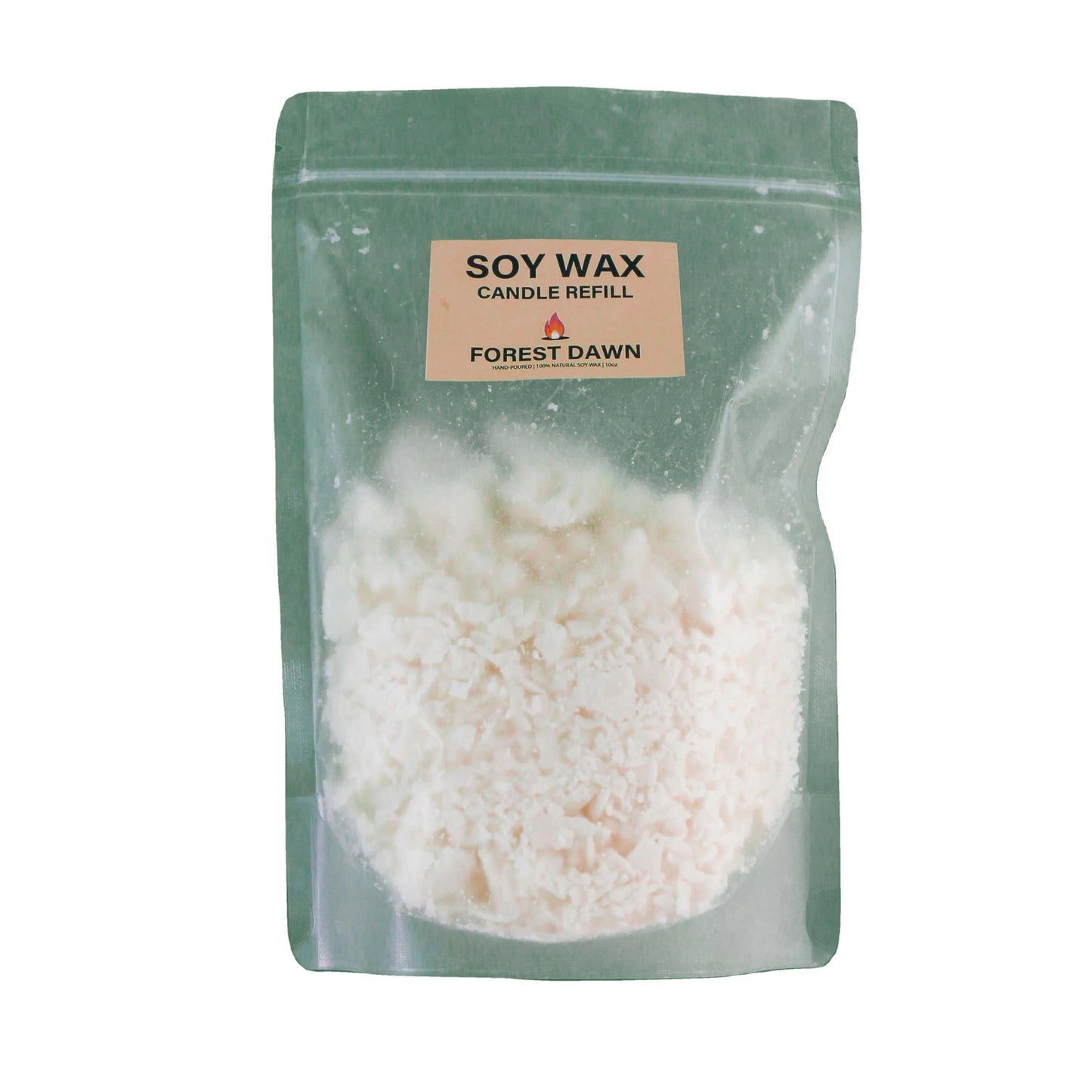WINBY PJ09 Eco-Friendly Square Candle Refill Empty Bag Design No Wax Included for Microwave Soy/Paraffin DIY Use