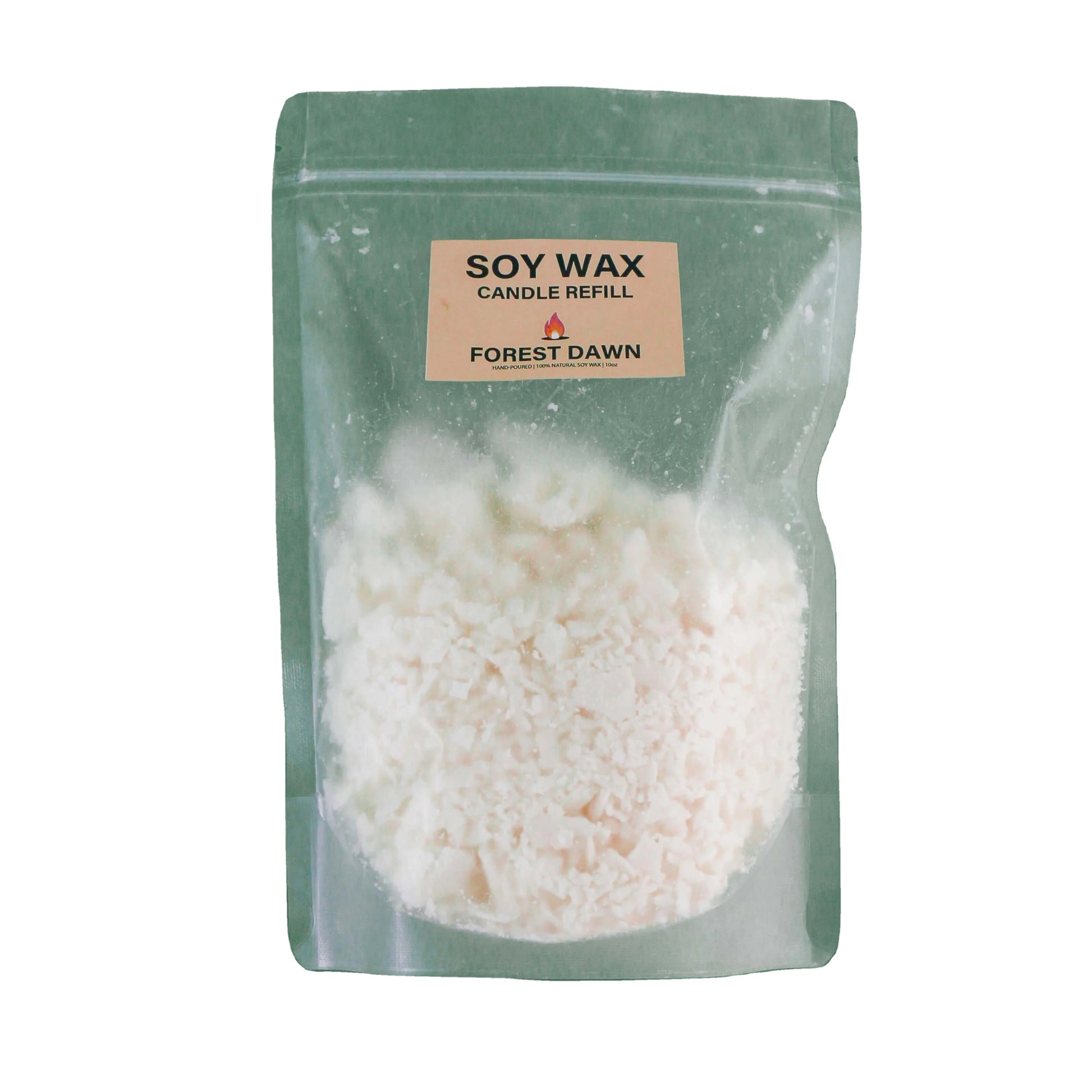 WINBY PJ09 Eco-Friendly Square Candle Refill Empty Bag Design No Wax Included for Microwave Soy/Paraffin DIY Use