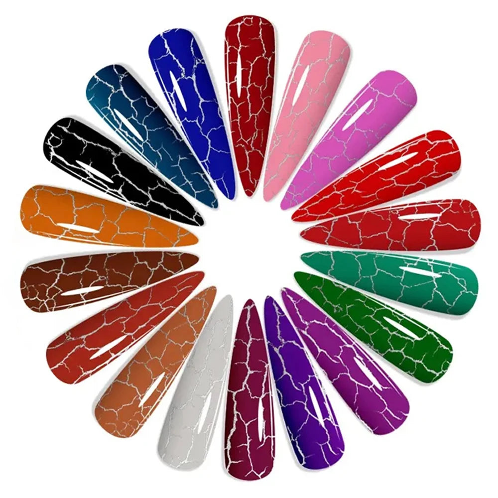 RONIKI Nail Art Painting UV Nail Gel Polish Create Your Own Brand Color with 15ml Excellent Crack Gel Polish with Private Lab