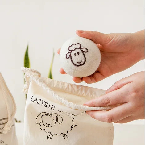 New Style Wool Dryer Balls Natural Fabric Laundry Washing Balls for Drying Clothes Faster.