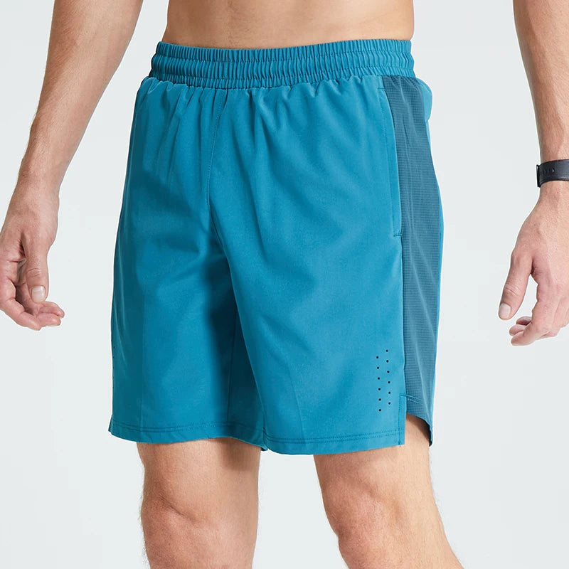 Custom Breathable Push up Shorts Solid Color Mesh Workout Shorts Men Running Athletic Fitness Shorts