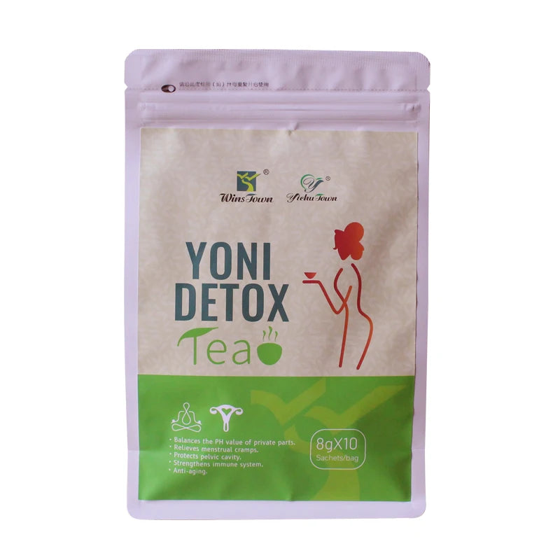 Yoni Detox Tea Feminine Vagina Steam Tea Herbs Vaginal Cleaning 100% Natural Yoni Pearls Herbal Blend Detoxification Yoni Tea