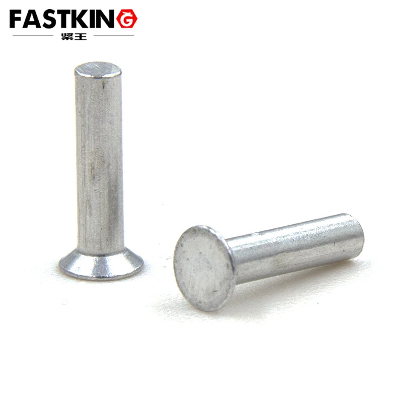 D2.5-D5 Flat Head Solid Tapping Rivet Aluminium Countersunk Head Rivet