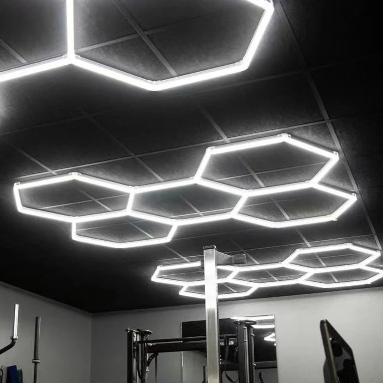 Customizable Shape DIY Hexagonal LED Light Led Workshop Light Garage Lamp