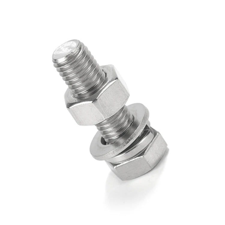Factory Din934 Stainless Steel Bolt and Nuts Steel Zinc Black Finish Hex Nut Hexagon Square Weld Nut