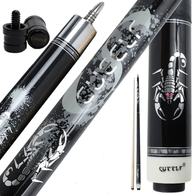 For Canadian Maple Wood Professional Pool Cue with Stainless Steel Joint Center Joint 58 Inch Length Modern Design