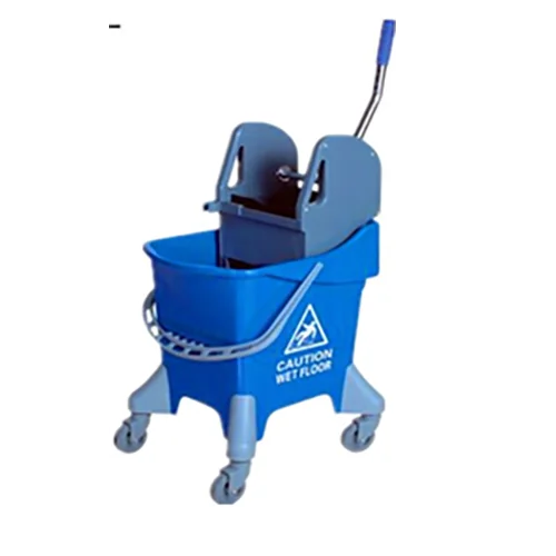 25l Wringer Bucket Easy Clean Cart Mini Mop Double Bucket Trolley Cleaning Bucket and Mop