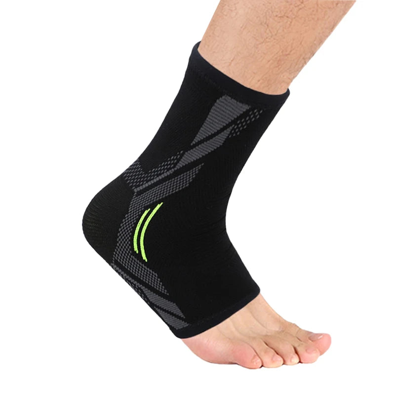 Custom Climbing Running Tennis Basketball Shoe Knitted Compression Ankle Brace Sleeve