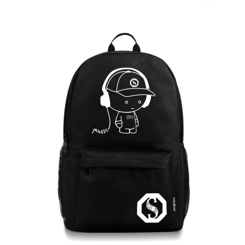 Children's School Backpack Professional New School Bags for Boys Kids Cartoon Outdoor Leisure Backpack
