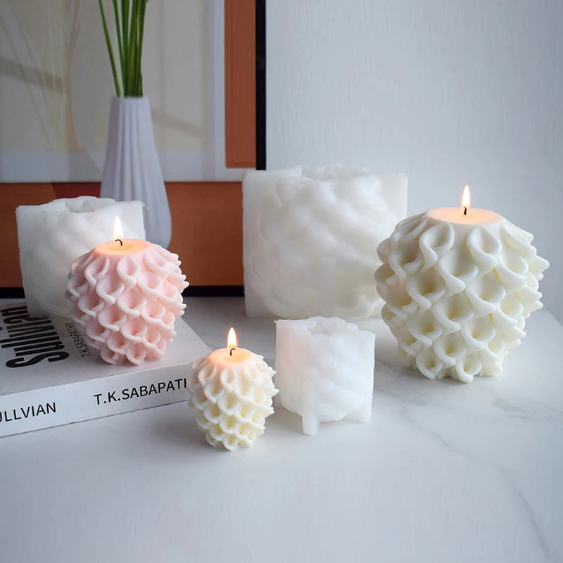 Morning Glory Candle Molds Wax Candle Molds for Candle Making