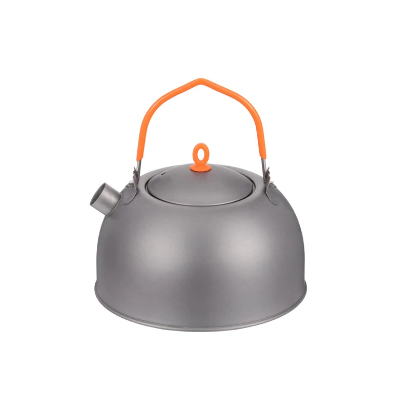 Luxury Outdoor Portable Titanium Kettle-Eco-Friendly Lightweight Design for Travel Tea Making & Hot Water Bottle