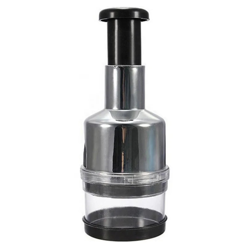 Kitchen Accessories Stainless Steel Manual Handheld Food Chopper Vegetable Onion Press Chopper