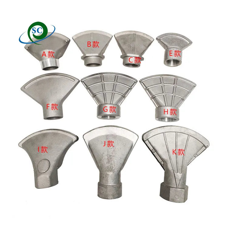 CS Best Quality Spray Water Head for Road Sprinkler Water Truck Parts Flat Duck Mouth Nozzle