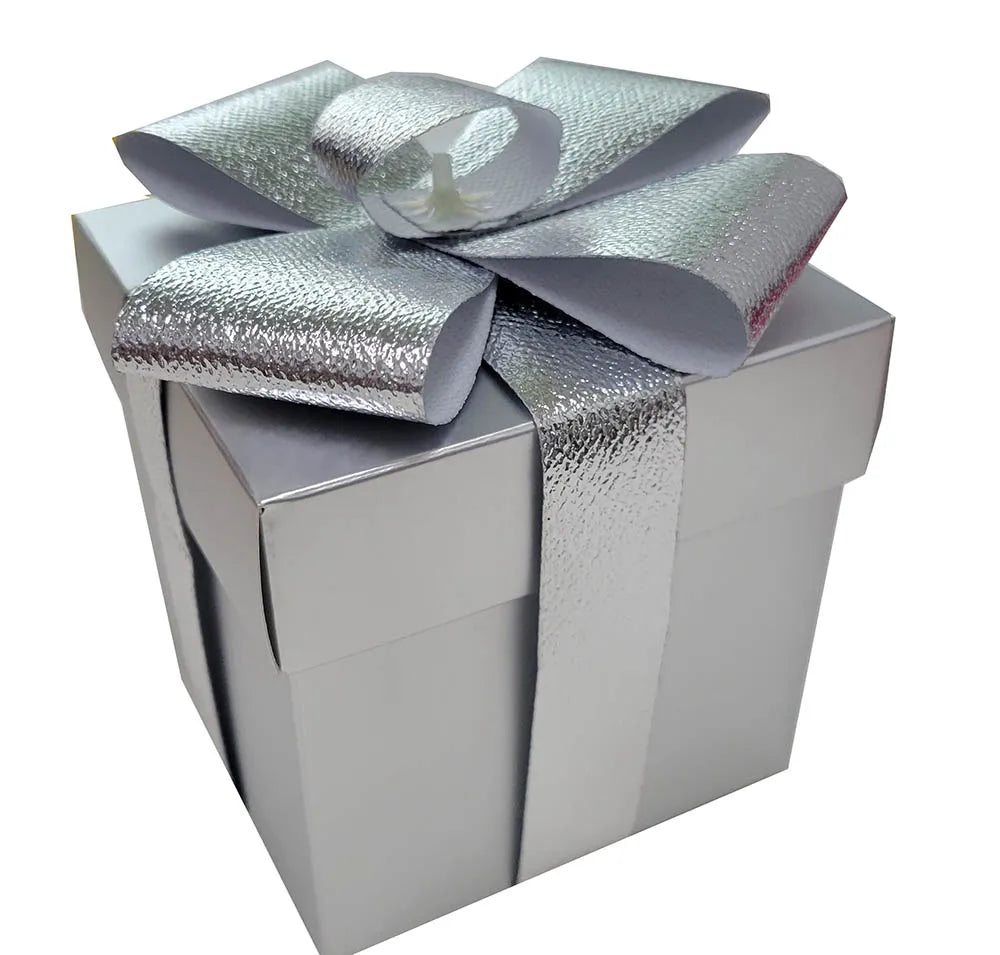 Recycled Materials Foldable Ivory Board Folders Box with Matt Lamination 30x30x30