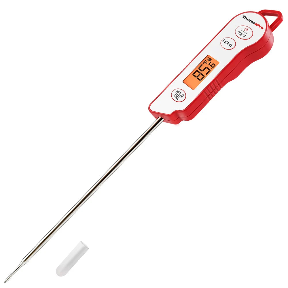 Factory Direct Supply TP-15 Instant Read Meat Thermometer Digital Temperature Detection Made of Plastic