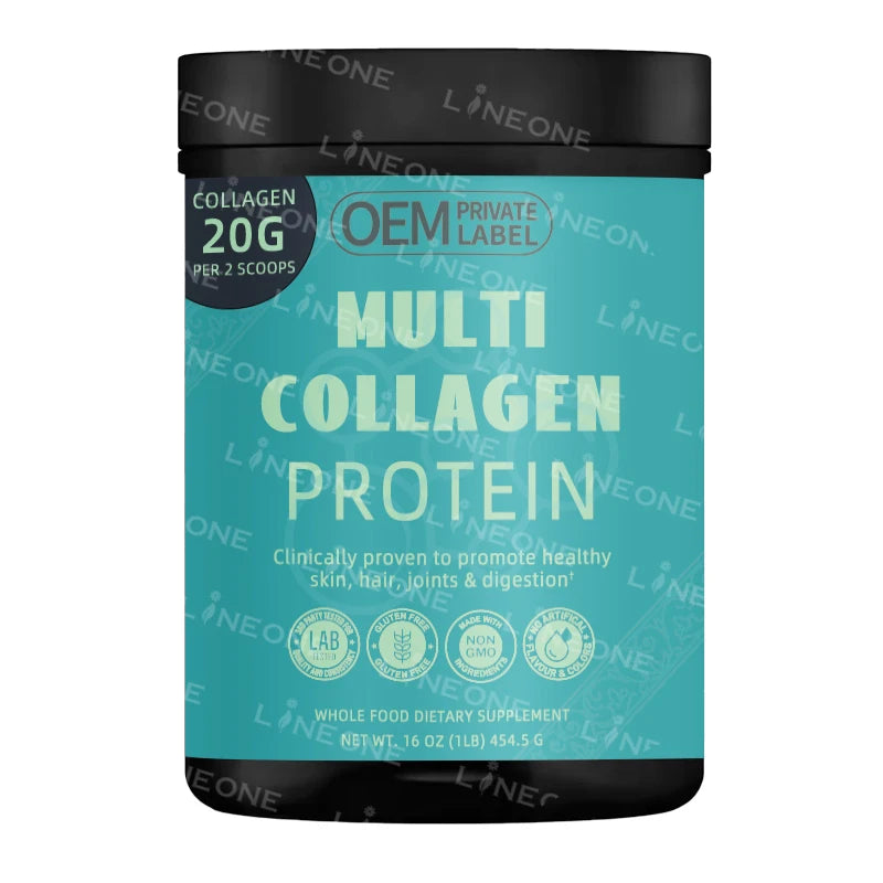 Wholesale Multi Flavored Private Label  Vitamins c Bovine with Collagen Powder Drink Isolate for Skin