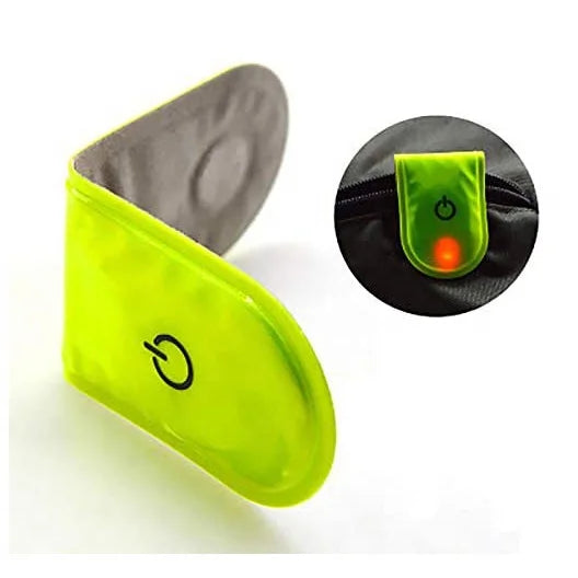 LINLI Customized Reflective Gear for Walking Running Jorgging at Night Hands Free Mini Clip on Safety Reflector