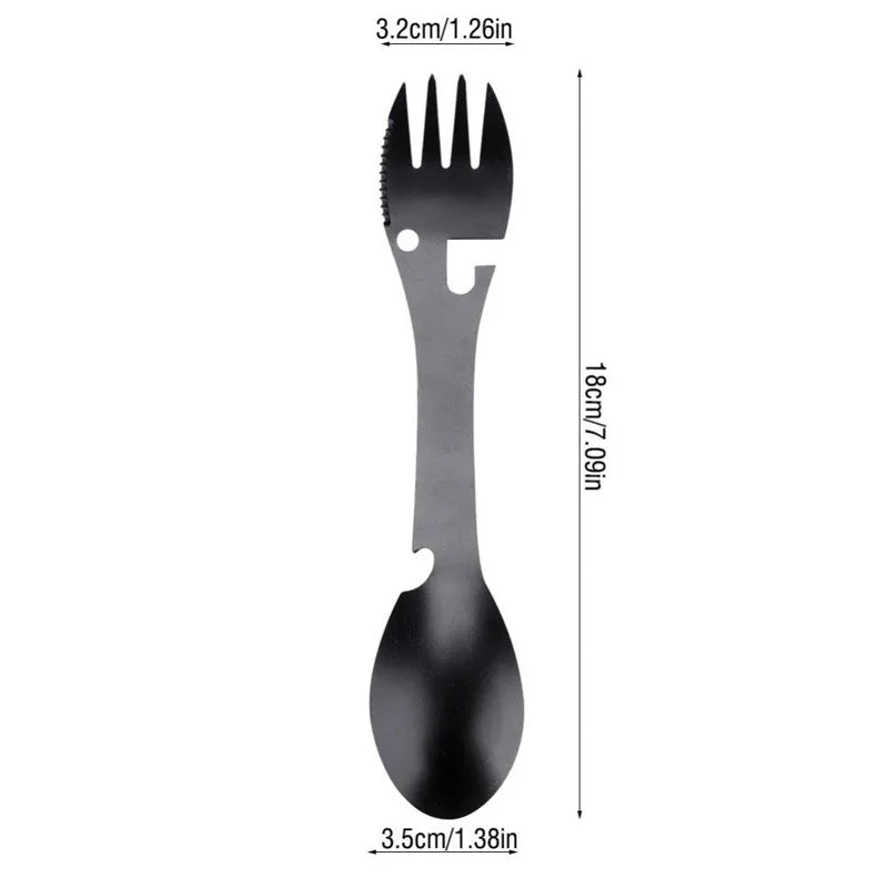 Hot Sale Camping Dinnerware Portable Utensils Flatware Set Silverware for Outdoor Camping Travel