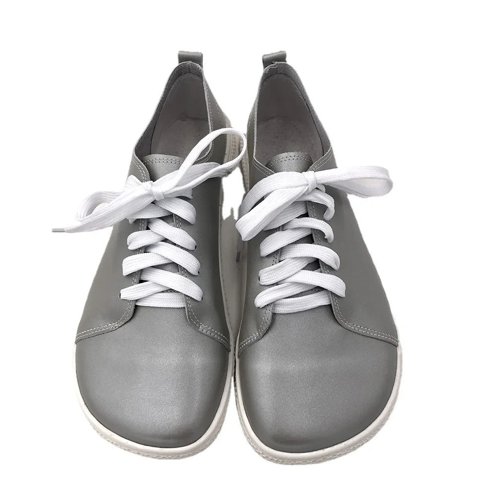 TipsieToes Genuine Leather Minimalist Barefoot Shoes Spring/Summer/Autumn/Winter Zero Drop Sole Slip-On Recyclable Men Women