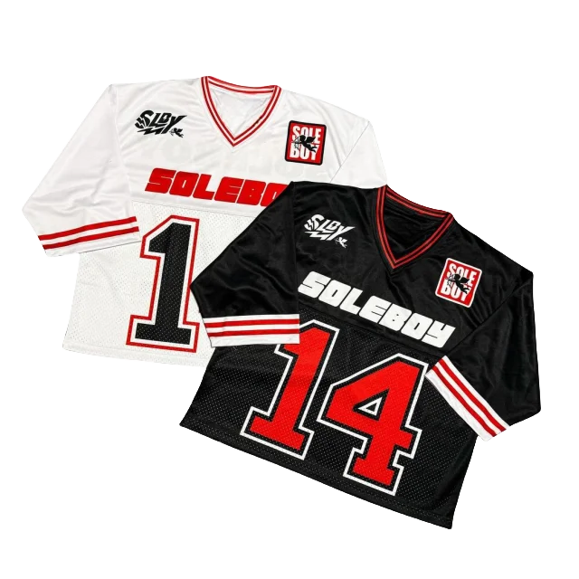 Custom Football Tee Manufacturer Oversized Mesh Screen Print Sport Jersey Baseball T Shirts Polyester Black Football T-Shirts