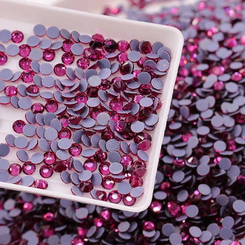 JC Crystal Multicolor SS12/16/30 Crystal Hotfix Rhinestones for Dress  Wholesale Crystal ab Flatback Hotfix Rhinestones in Bu