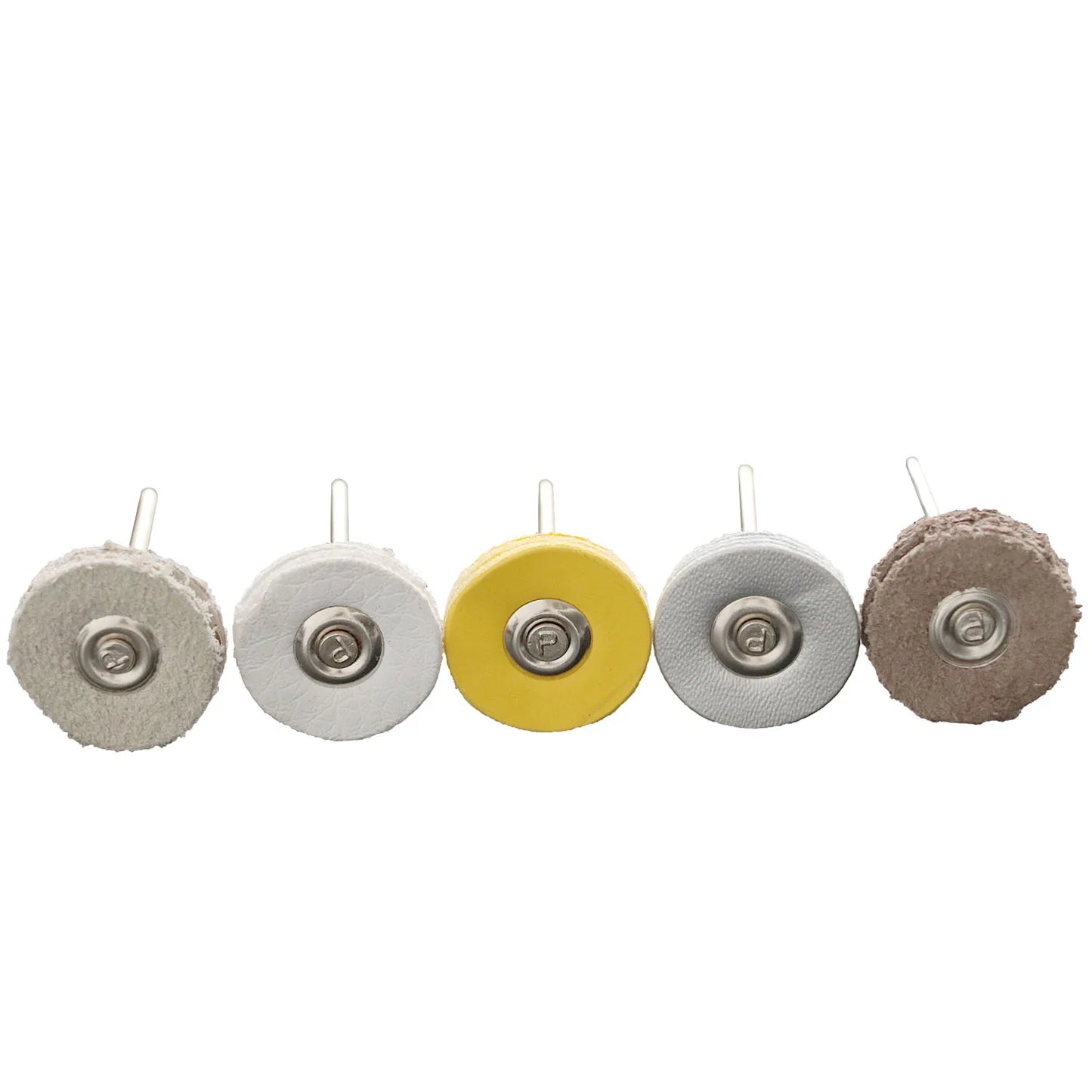 Auble 2.35mm Shank Cowhide Leather Durable Abrasive Wheels Buffing & Polishing Discs Compatible Dremel Accessories Rotary Too