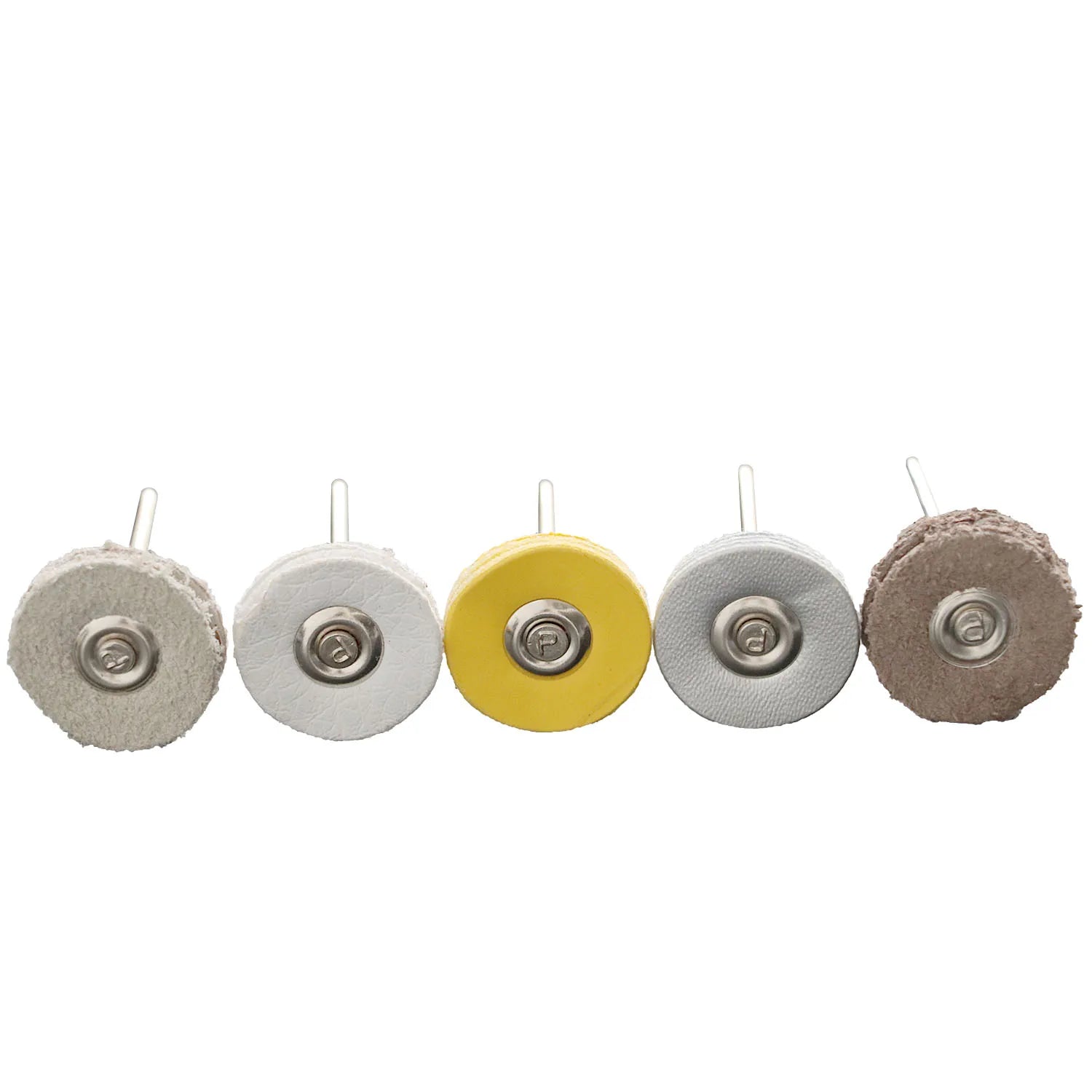Auble 2.35mm Shank Cowhide Leather Durable Abrasive Wheels Buffing & Polishing Discs Compatible Dremel Accessories Rotary Too