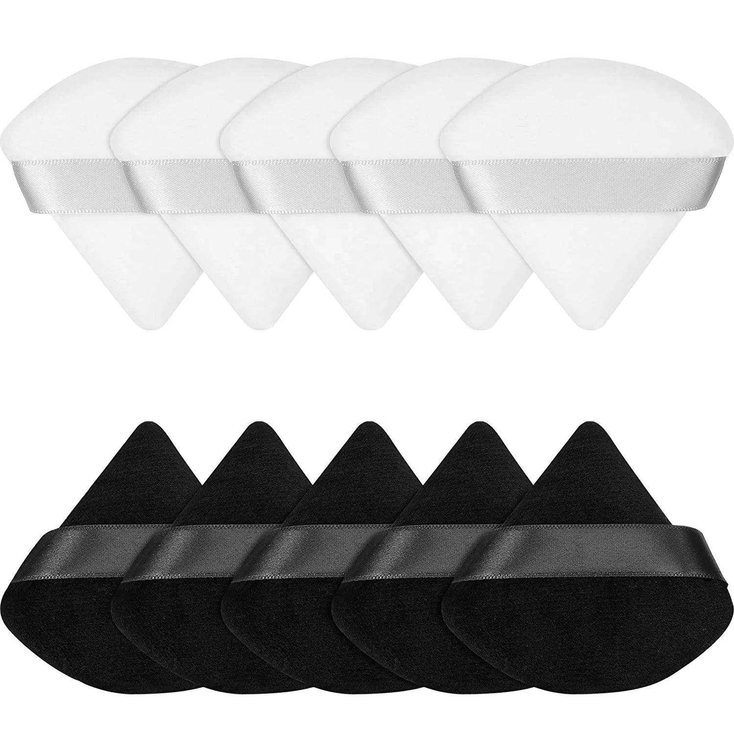 Soft Velour Puff Makeup Triangle Powder Puff Loose Powder Mineral Cosmetic Foundation Sponge Makeup Tool