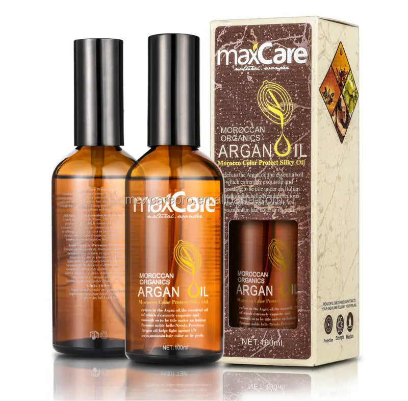 Excellent Organic Argan & Rosemary Hair Essential Oil Natural Leave-In for Growth Nourishment Repair