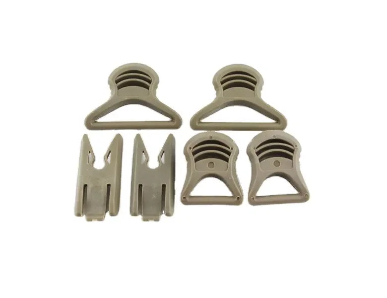 Fast BJ PJ ACH MICH Helmet Side Rail Goggle Buckle Swivel Clips