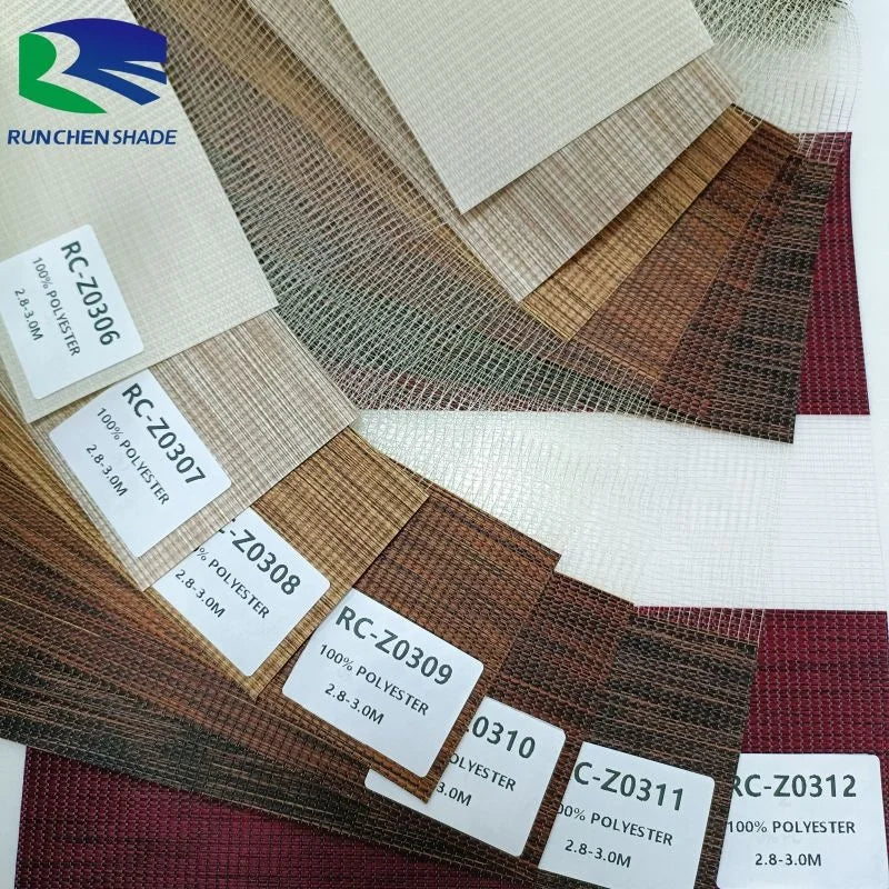 Horizontal Window Shade Blind Zebra Dual Roller Blinds Day and Night Blinds Curtains