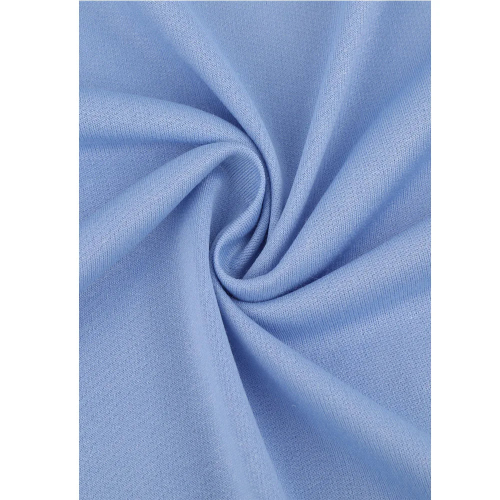 2008 Sample Order Hoodie Fabric 100% Polyester Fabric Fast Shipping French Terry Sweat Shirts Fabric Telas Textile Raw Materi