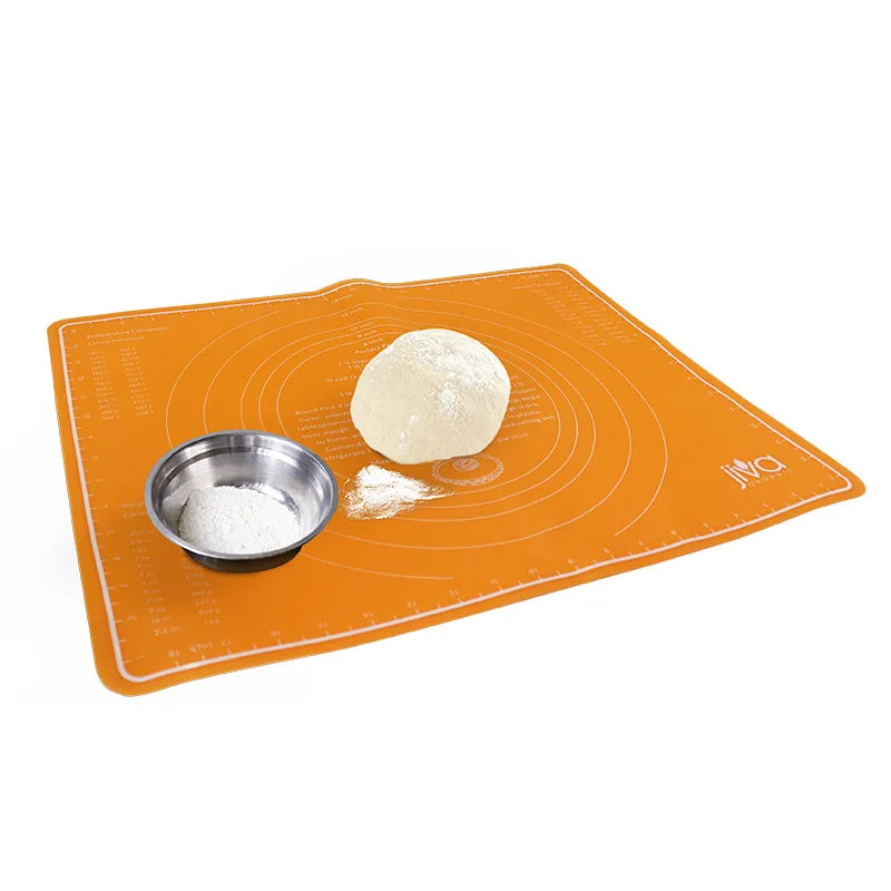 50X40cm Silicone Kneading Pad Food Grade With Scale Kneading Pad Baked Non Stick Silicone Pad