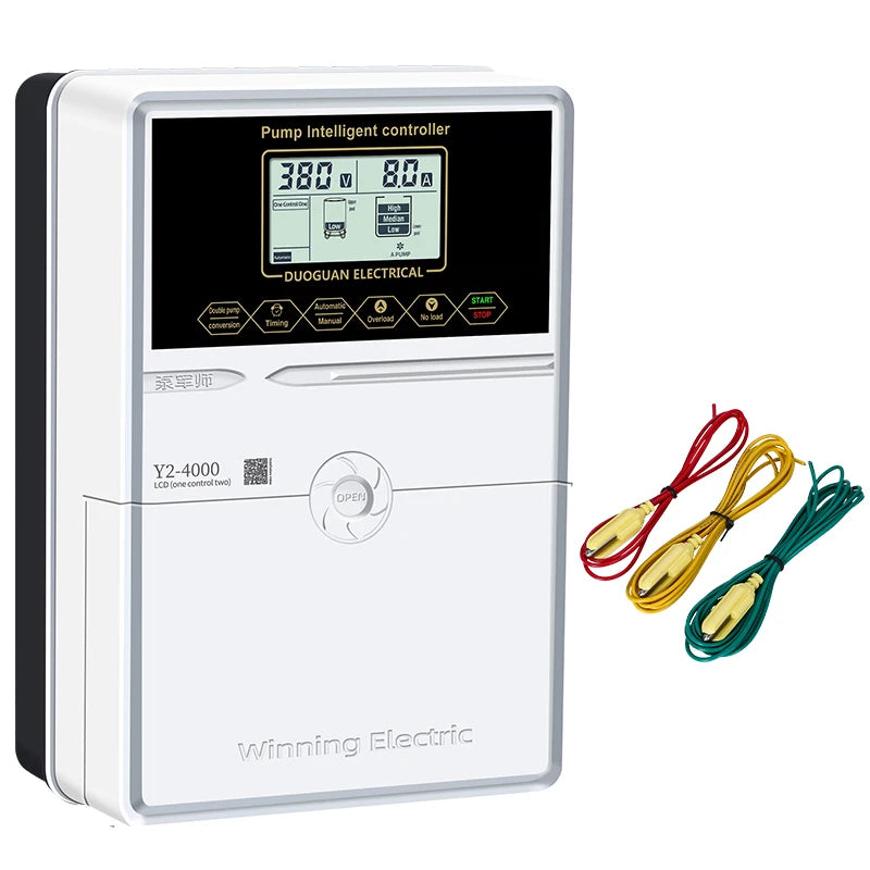 Hot Selling LXBKZ Y2-4000D High Pressure Intelligent Water Pump Controller for Deep Well 5.5HP 5KW Motor