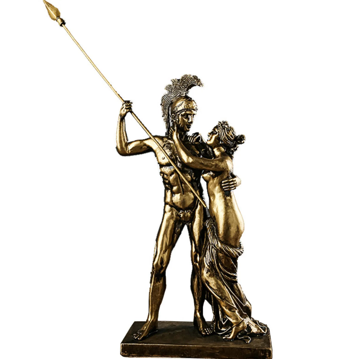 Court Greece Wax Seal Bronze Goddness Art Modern Desktop Sculpture Decorations Animal Sculpture Hotel Sculpture for Home