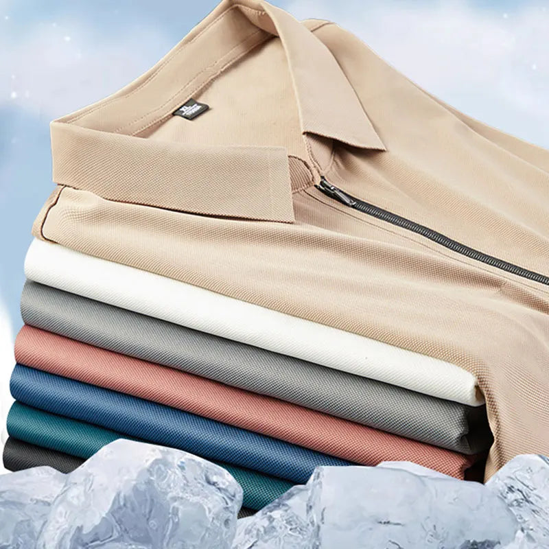 New Clothes Men's Equestrian Base Layer Summer Ice Feel Horse Riding Breathable Male Shirts Tops