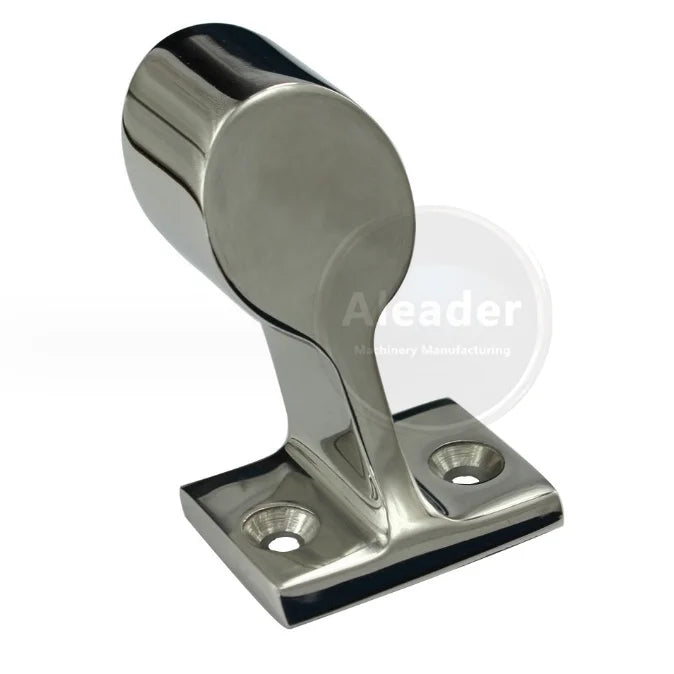 L2016-25 Aleader Rail Stanchion End SS316 Ship Front Middle Marine Hardware for Yacht Accessories Precision Casting