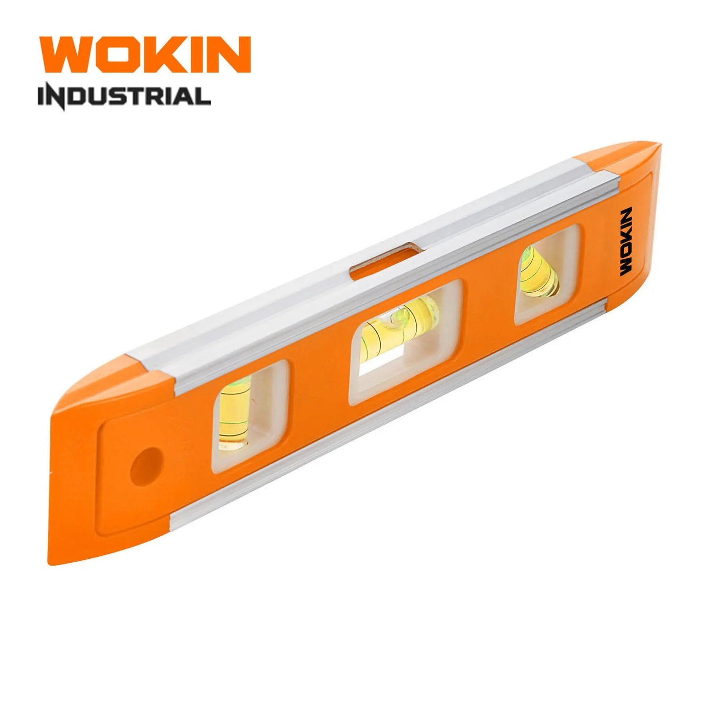 WOKIN 505002 Industrial 22.5cm Mini Spirit Level With 3 Bubbles