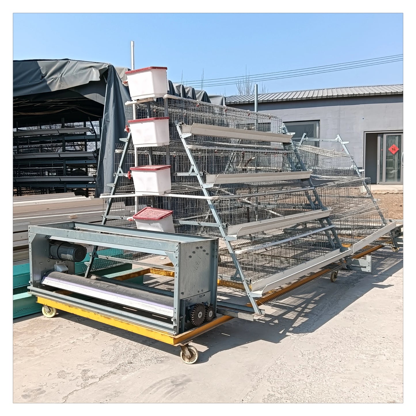 Fully Automatic Poultry Farm Laying Hens New Type Layer Battery Chicken Cage for Sale