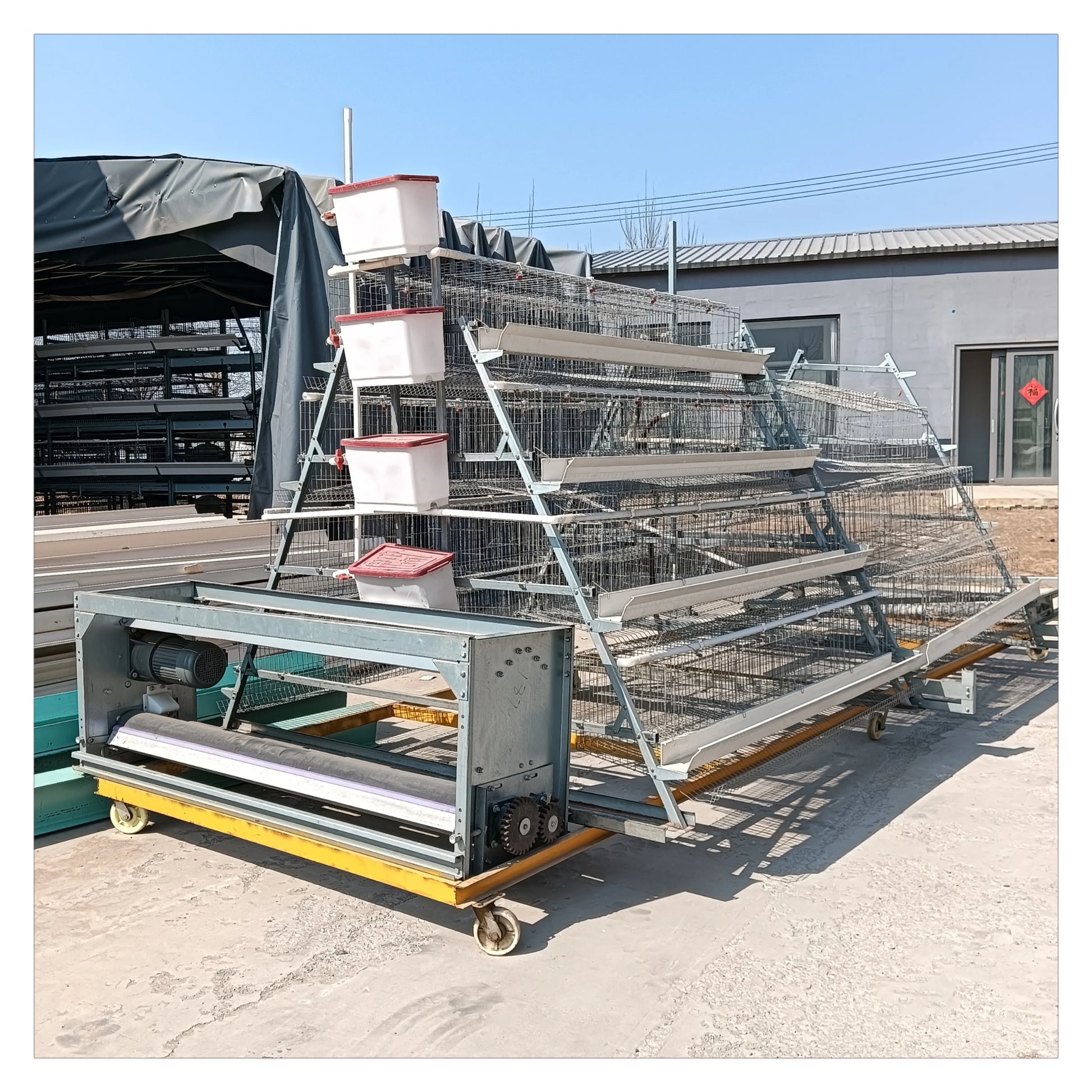 Fully Automatic Poultry Farm Laying Hens New Type Layer Battery Chicken Cage for Sale